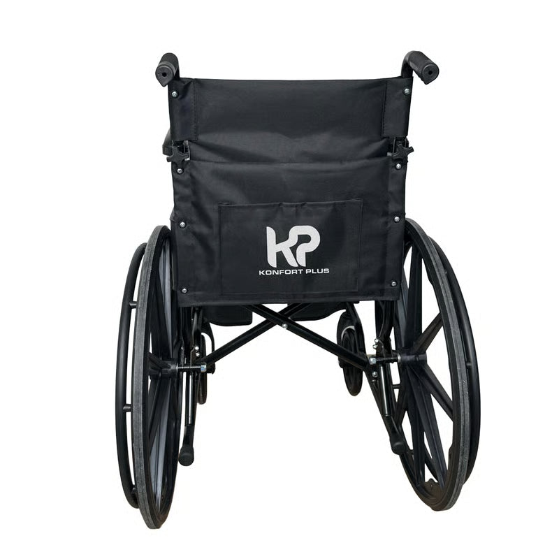 Silla de ruedas estandar plegable 46 cm de ancho Kp