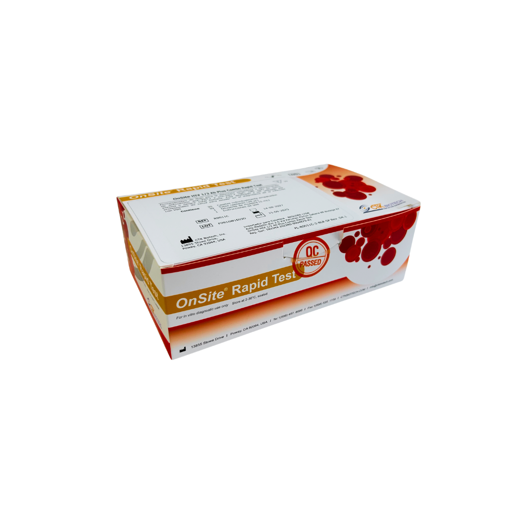 Prueba rápida de VIH caja x 30 test