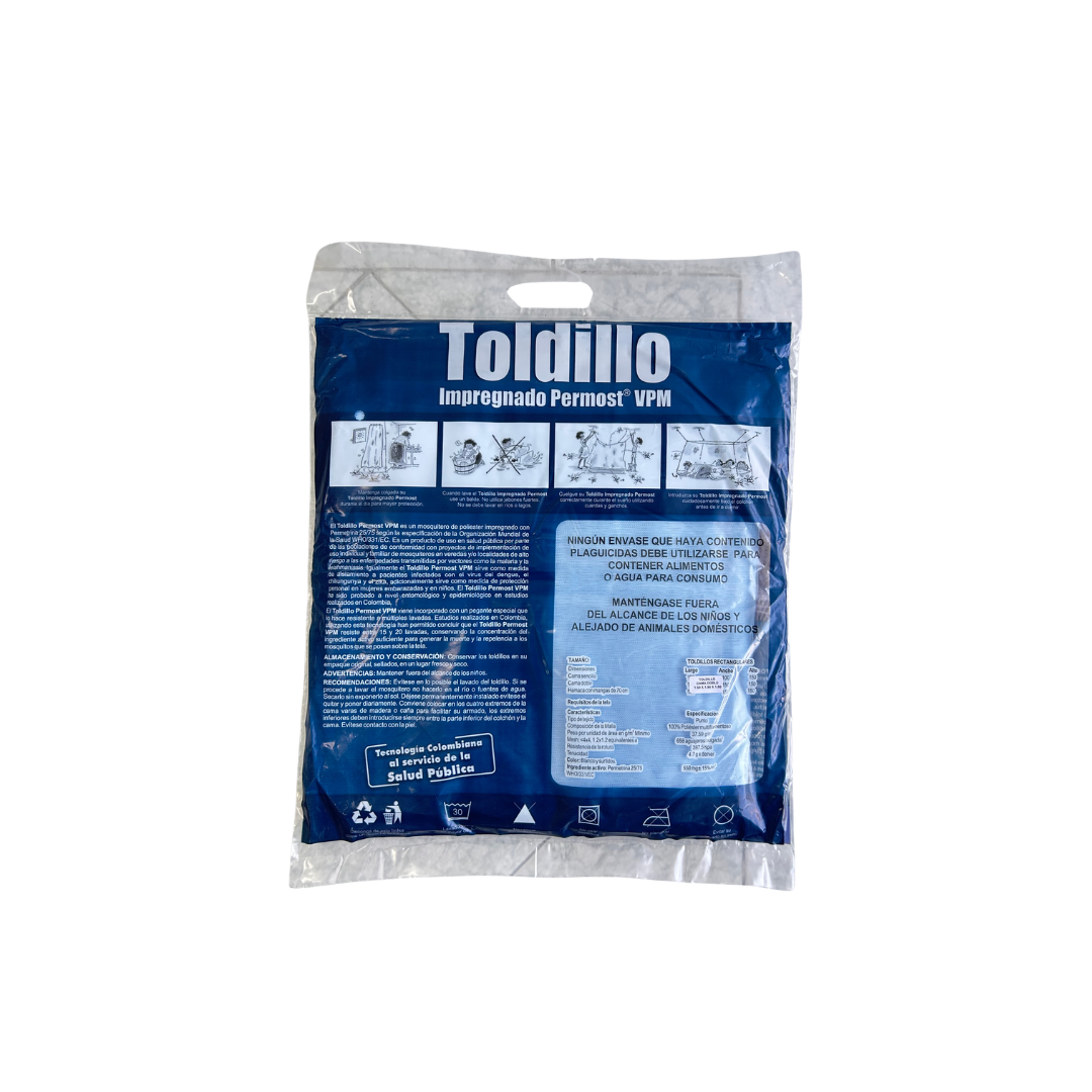 Toldillo Impregnado Con Permetrina