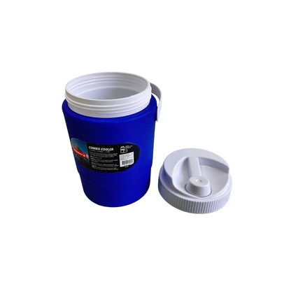 Termo de 1 litro color azul Klimber