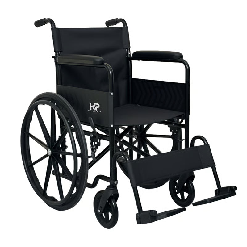 Silla de ruedas estandar plegable 46 cm de ancho Kp
