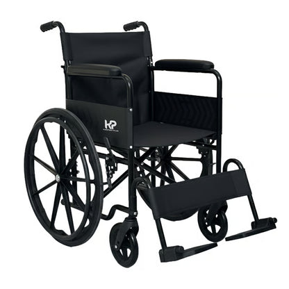 Silla de ruedas estandar plegable 46 cm de ancho Kp