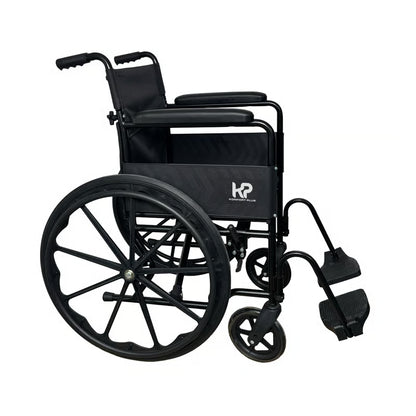 Silla de ruedas estandar plegable 46 cm de ancho Kp