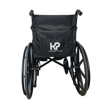 Silla de ruedas estandar plegable 46 cm de ancho Kp
