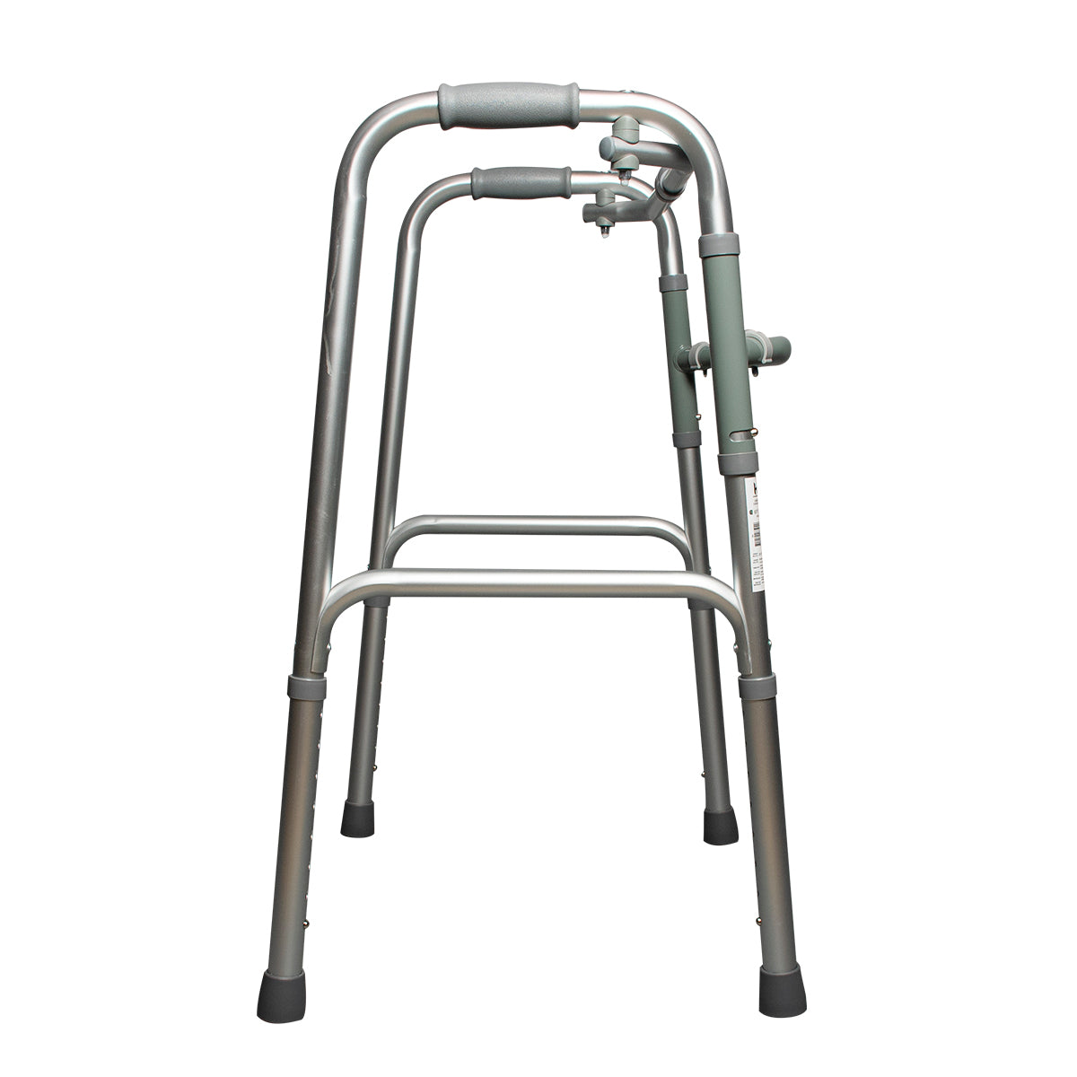 Caminador plegable en aluminio sin ruedas KP