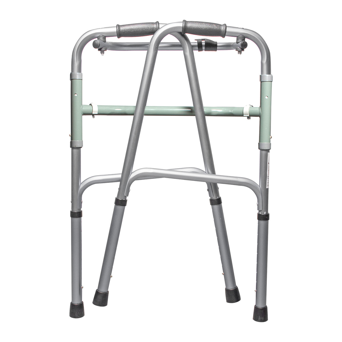 Caminador plegable en aluminio sin ruedas KP