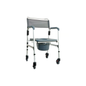 Silla sanitario con ruedas en aluminio