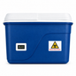 Nevera para transporte de muestras biologicas de 42 lt con termometro.
